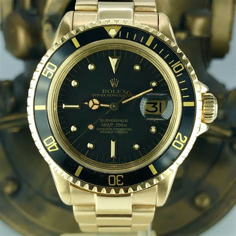 rolex 18k gold submariner 1680|Rolex Submariner 1680 for sale.